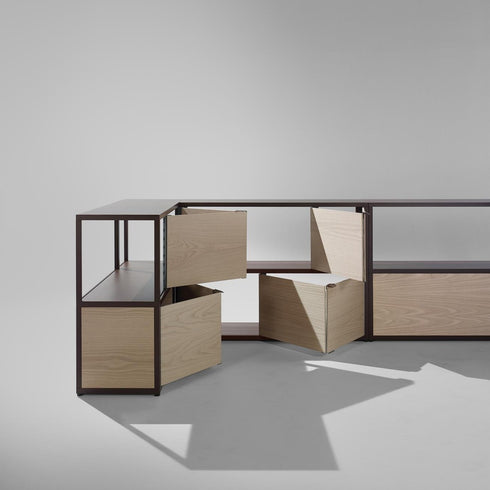 New Order Shelf With Door 100x115cm